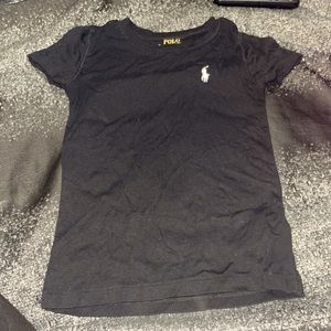 Polo black short sleeve t shirt